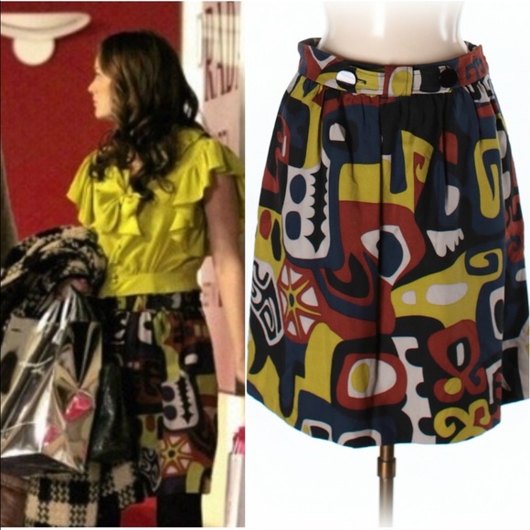Tibi Dresses & Skirts - Tibi printed skirt 4 Blair Waldorf Gossip Girl